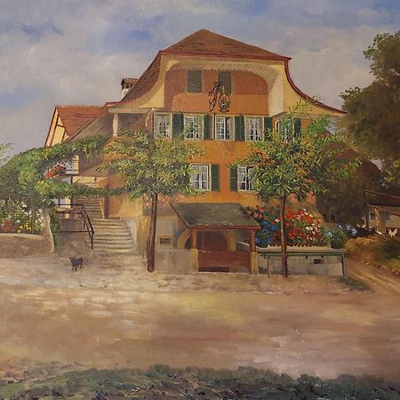 Hotel Jaeger Jeuss - Murten - Self-Check-In Экстерьер фото