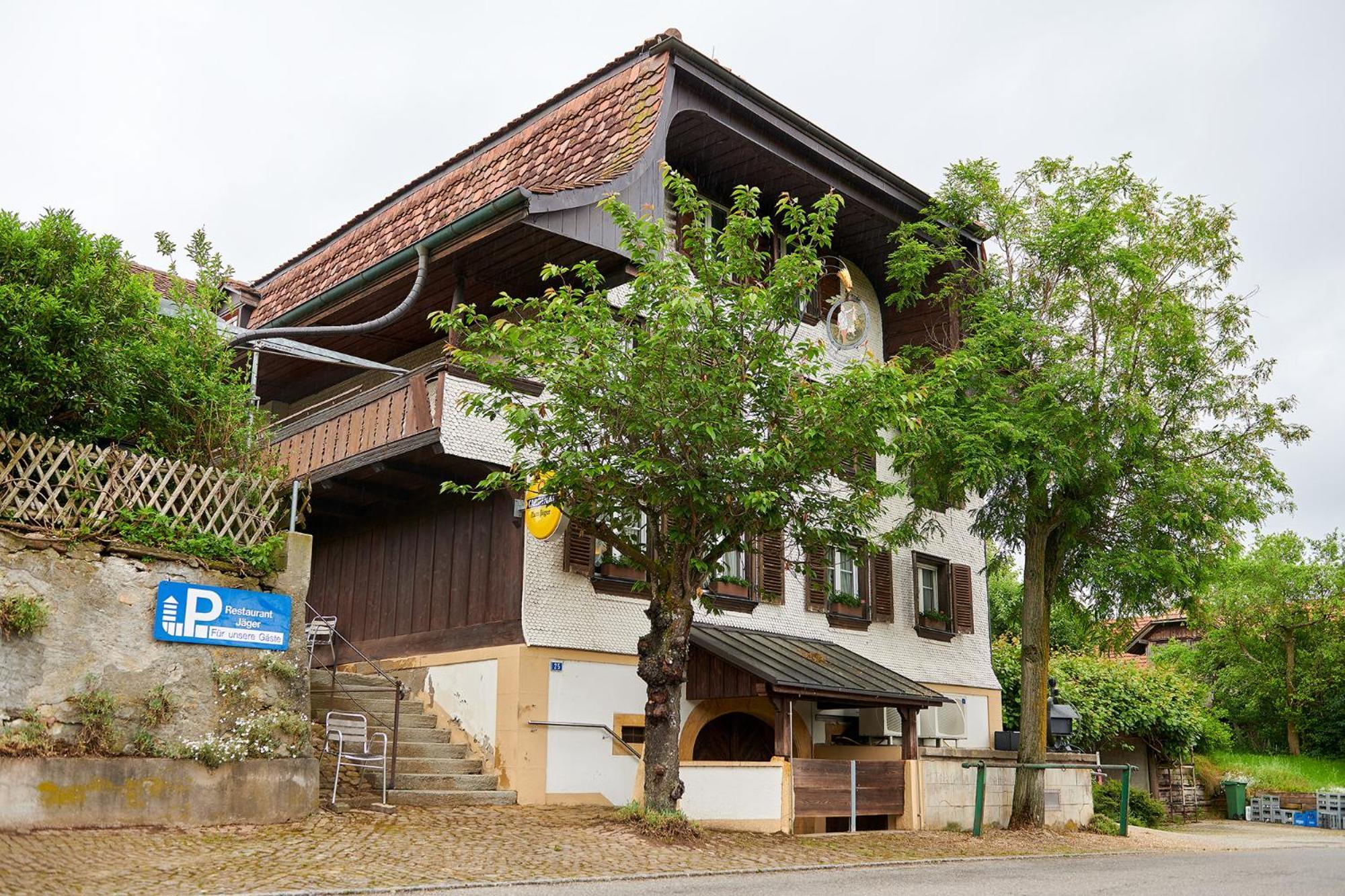 Hotel Jaeger Jeuss - Murten - Self-Check-In Экстерьер фото